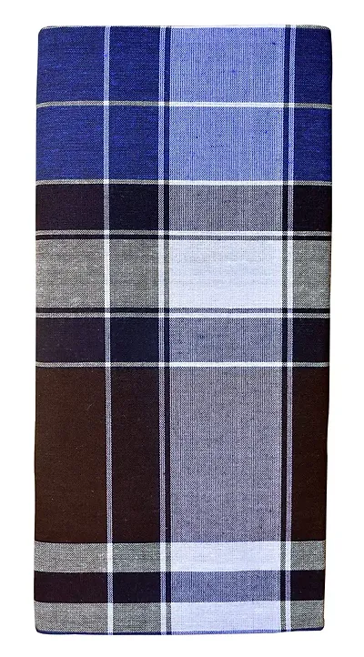 Cotton Checked Lungi for Men