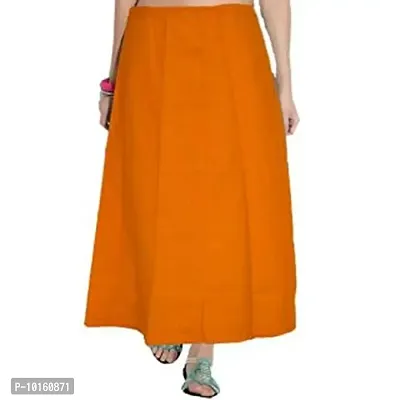 Readymade Saree Cotton Stitched Petticoats 2pcs-thumb2