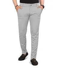 BLAINE  Fit Men L G  Lycra Blend Trousers-thumb2