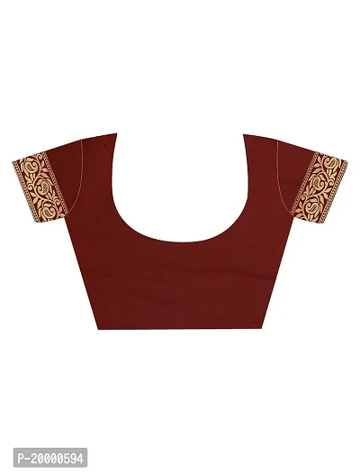 BANARASI SAREE (MAROON)-thumb3