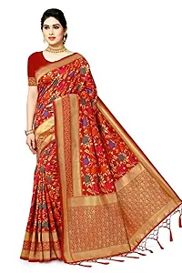 BANARASI SAREE (RED)-thumb1