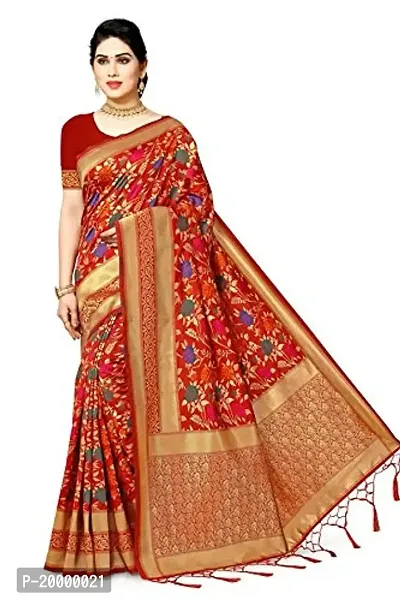 BANARASI SAREE (RED)-thumb2