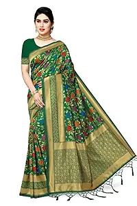 BANARASI SAREE (GREEN)-thumb1