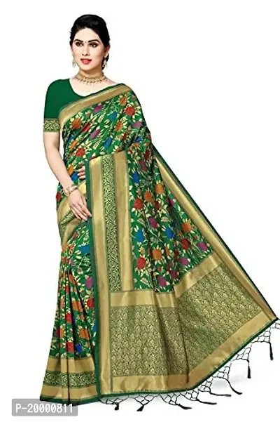 BANARASI SAREE (GREEN)-thumb2