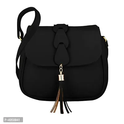 Trendy PU Sling Bag for Women-thumb0