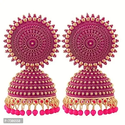 Trendy Alloy Jhumki Earring for Women-thumb0