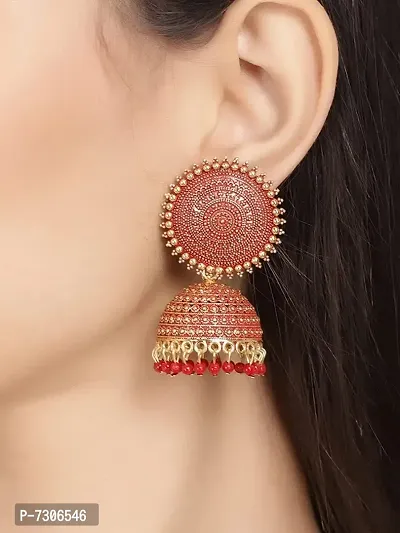 Trendy Alloy Jhumki Earring for Women-thumb2