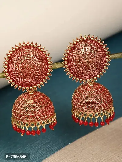 Trendy Alloy Jhumki Earring for Women-thumb3