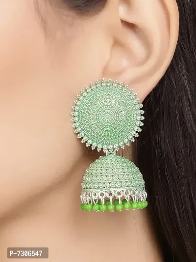 Trendy Alloy Jhumki Earring for Women-thumb5
