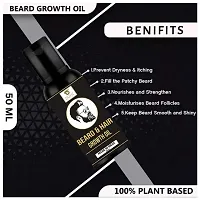 ENJAVE Advanced Veda Care Beard Hair Growth oil- best beard oil for mens, beard oil man,beard growth oil,patchy beard growth,dadhi oil,mooch oil,dadhi ugane wala oil,advanced beard growth oil,orignal-thumb1