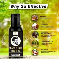 ENJAVE Advanced Veda Care Beard Hair Growth oil- best beard oil for mens, beard oil man,beard growth oil,patchy beard growth,dadhi oil,mooch oil,dadhi ugane wala oil,advanced beard growth oil,orignal-thumb2