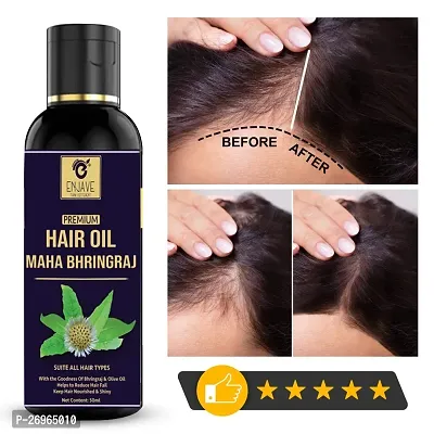 ENJAVE Maha Hair oil For Hair Fall Control,Adivasi Hair Growth Oil,Hair Regrowth Oil,Ayurveda hair Oil, adivasi hair oil,maha hair oil 50ml Pack of 2-thumb3