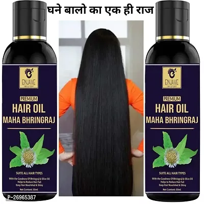 ENJAVE Maha Hair oil For Hair Fall Control,Adivasi Hair Growth Oil,Hair Regrowth Oil,Ayurveda hair Oil, adivasi hair oil,maha hair oil 50ml Pack of 2-thumb0