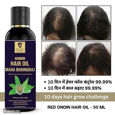 ENJAVE Maha Hair oil For Hair Fall Control,Adivasi Hair Growth Oil,Hair Regrowth Oil,Ayurveda hair Oil, adivasi hair oil,maha hair oil 50ml Pack of 2-thumb3