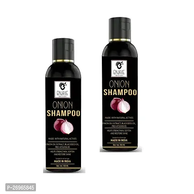 Enjave Onion Hair Shampoo  Pack of 2-thumb0