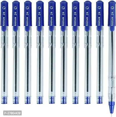 Blue Ball Pen Pack of 10-thumb2