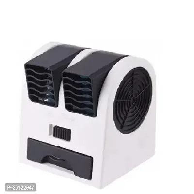 Jmd EMrt Mini Cooler AC USB and Battery Operated Air Mini Water Air Cooler Cooling Fan Duel Blower with Ice Chambe Perfect for Temple,Home,Kitchen USE, Study Many Pack of 1-thumb0