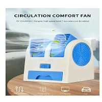 Jmd EMrt Mini Cooler AC USB and Battery Operated Air Mini Water Air Cooler Cooling Fan Duel Blower with Ice Chambe Perfect for Temple,Home,Kitchen USE, Study Many Pack of 1-thumb2