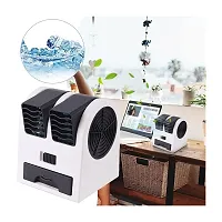 Jmd EMrt Mini Cooler AC USB and Battery Operated Air Mini Water Air Cooler Cooling Fan Duel Blower with Ice Chambe Perfect for Temple,Home,Kitchen USE, Study Many Pack of 1-thumb3