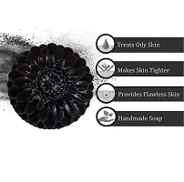 Charcoal Soap For Deep Pore Cleansing And Flawless Skin 100 Gms&nbsp;(100 G)-thumb1