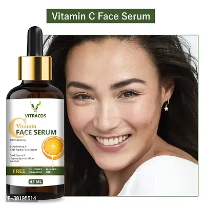 Vitamin C Serum Natural Ingredients with The Essential Vitamins and Hyaluronic Acid