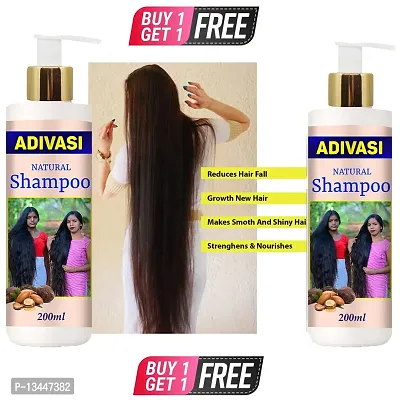 Adivasi Neelambari Hair Care Adivasi Best Hair Growth Hair Shampoo (200 Ml)Buy 1 Get 1 Free-thumb0