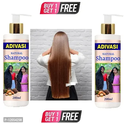 Adivasi Neelambari Premium Quality Hair Medicine Shampoo For Dandruff Control - Hair Regrowth - Hair Fall Control - Pack Of 1 (200Ml)Buy 1 Get 1 Free