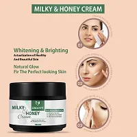 Milk Protein Body Lotion Witb Almond, Shea Butter, Cocoa Butter  Vitamin C - Body Moisturizer For Perfect Skin Toning For Women-thumb3