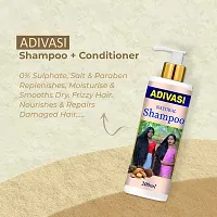 Adivasi Kasturi Natural/Ayurvedic Shampoo Hair Shampoo (200 Ml) (Pack Of 1)Buy 1 Get 1 Free-thumb2