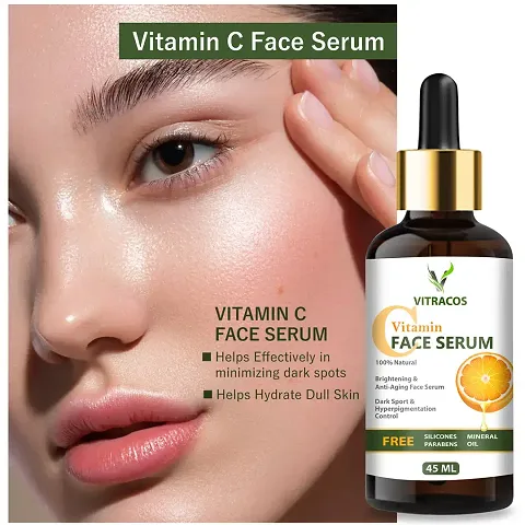 VITRACOS Vitamin C Serum Natural Ingredients With The Essential Vitamins And Hyaluronic Acid