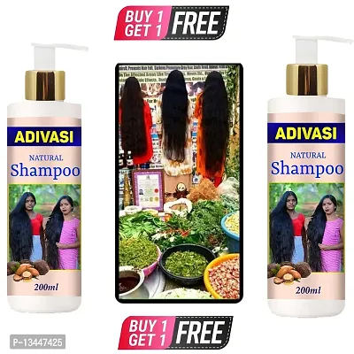 Adivasi Neelambari Hair Care Aadivasi Best Hair Growth Shampoo&nbsp;&nbsp;(200 Ml)Buy 1 Get 1 Free-thumb0