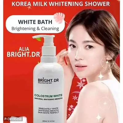 Korean Milk Whitening Shower Gel Men  Women  (300 Ml) D-thumb0