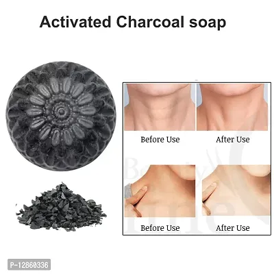 Natural Bathing Soap Neem Plus  Charcoal Soap, For All Skin Types&nbsp;(100 G)-thumb0