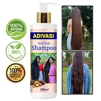 Adivasi Neelambari Premium Quality Hair Medicine Shampoo For Dandruff Control - Hair Regrowth - Hair Fall Control - &nbsp;Shampoo With Oil 200Ml+100Ml Pack Of 2-thumb3