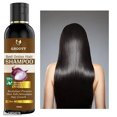 Red Onion Black Seed Hair Shampoo - With  Hair Shampoo(100 Ml)