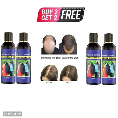 Adivasi Neelambari hair care Adivasi Best hair growth oil Hair Oil   50 ml)BUY 2 GET 2 FREE