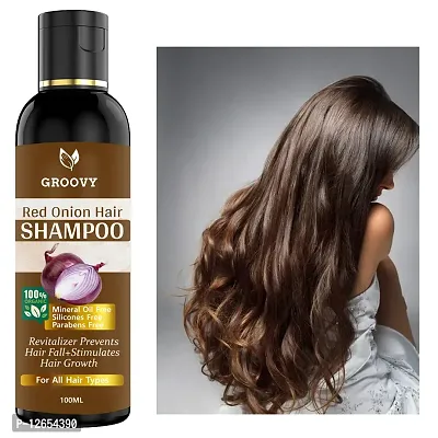 &nbsp;Onion And Bhringraj Hair Shampoo With 4X Growth Action - Stimulates The Roots And Prevents Baldness | 100 Ml Hair Shampoo Ml)-thumb0