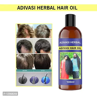 Adivasi Neelambari Hair Medicine Hair Oil for Hair Growth or Dandruff Control -100 ml Hair Oil   100 ml)-thumb0