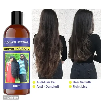 Adivasi Herbal Premium quality hair oil for hair Regrowt Hair Oil   100 ml)-thumb0