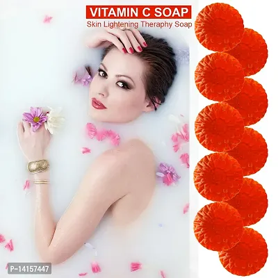 Vitamin C Natural Soap For Gentle And Effective Cleansing Pack Of 10