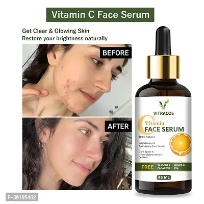 Vitamin C Serum Natural Ingredients with The Essential Vitamins and Hyaluronic Acid