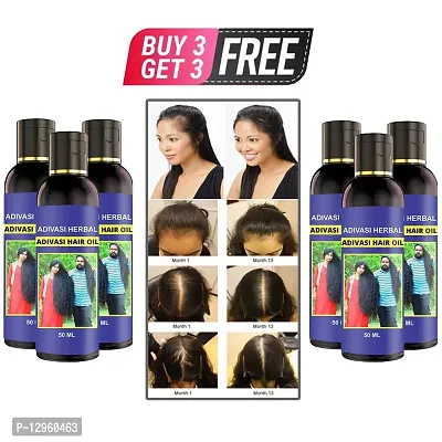 Adivasi kasturi hair oil Hair Oil   50 ml) BUY 3 GET 3 FREE-thumb0