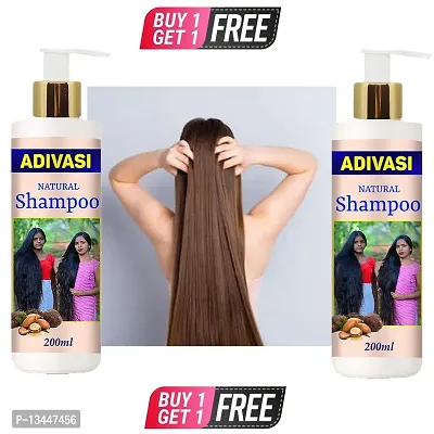 Adivasi Neelambari Medicine Ayurvedic Herbal Anti Hair Fall/Anti Dandruff 200Ml Hair Shampoo (200 Ml)Buy 1 Get 1 Free-thumb0