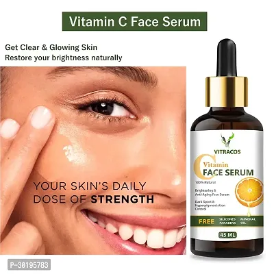 VITRACOS Vitamin C serum natural ingredients with the essential vitamins and Hyaluronic Acid-thumb0