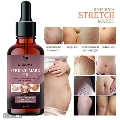 Stretch Marks Removal Oil Natural Heal Pregnancy Legs, Mark Oil 40ml Ml Pack of 1-thumb0