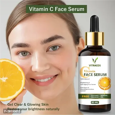 Vitamin C Serum Natural Ingredients with The Essential Vitamins and Hyaluronic Acid