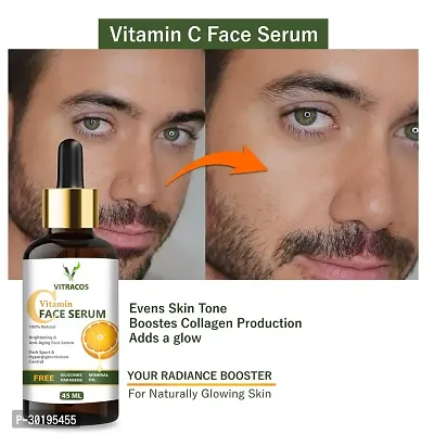 Vitamin C serum natural ingredients with the essential vitamins and Hyaluronic Acid