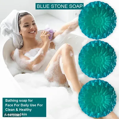 Blue Stone Soap - The All-In-One Solution For Your Skincare Needs Pack Of 3-thumb0