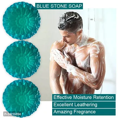 Pamper Yourself With Blue Stone Soap - The Ultimate Self-Care Essential Pack Of 3