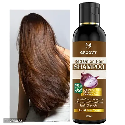 Onion Hair Shampoo For Long Hair, Hair Growth (Women And Men) Hair Shampoo 100 Ml)-thumb0